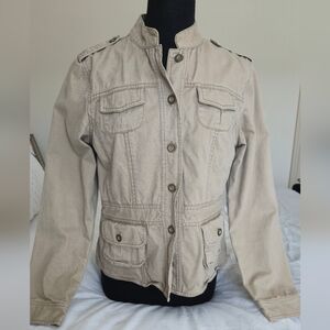 Aeropostale VTG Y2K Khaky Utility Jacket